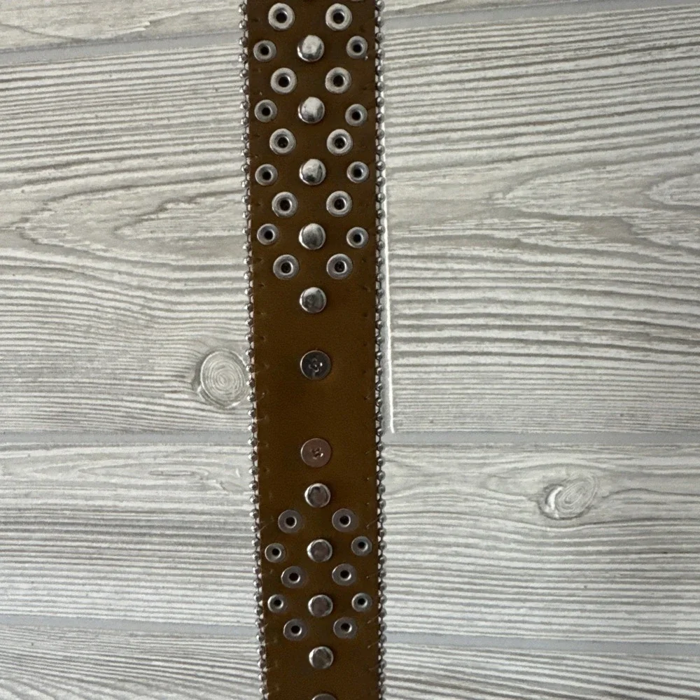 Girls Pink Rhinestone Western Belt Snakeskin Horseshoe Silver Buckle 28 Inch